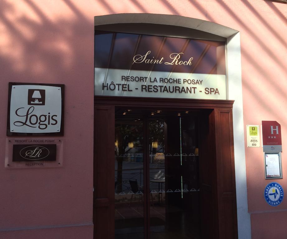 Logis Hotel Saint-Roch Pleumartin Eksteriør billede